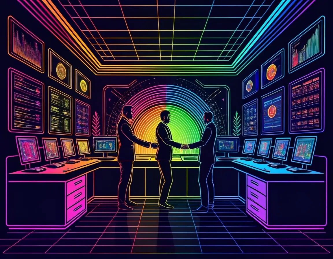 Modern gaming platform dashboard showing casino lobby, statistics, and multi-device compatibility